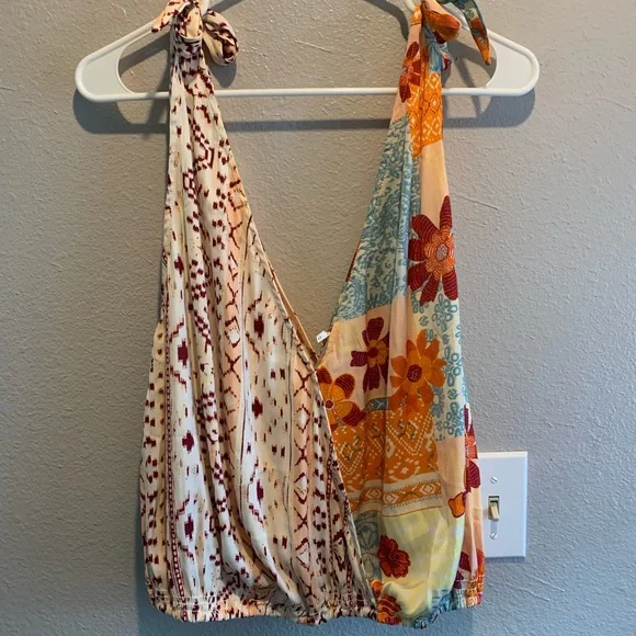 Free People Tied To You Top. Size M EUC - Picture 5 of 5